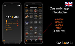 Casambi app översikt