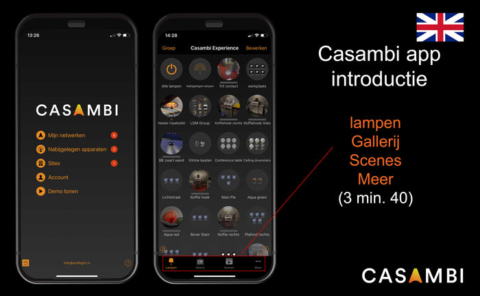 Casambi App introductie