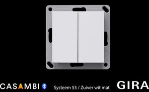 GIRA-System-55-Pure-white-mat-double rocker Ea1