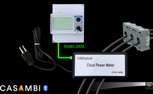 Casambi-RB Technik Cloud Powermeter 3 x Trafo Dh