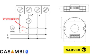 VADSBO-LD220WCM connection